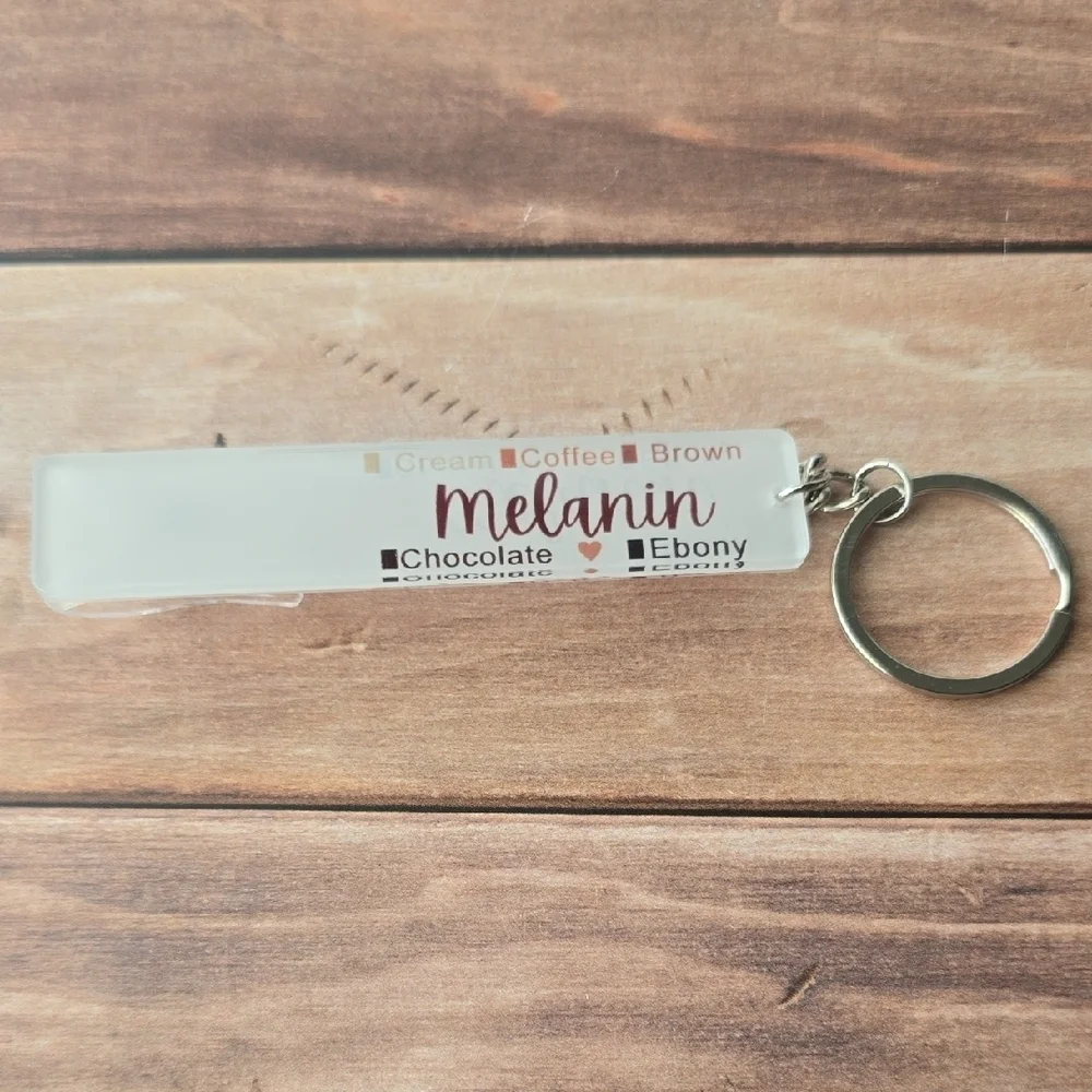 Melanin Card Key Holder and Remover - Cream and Brown